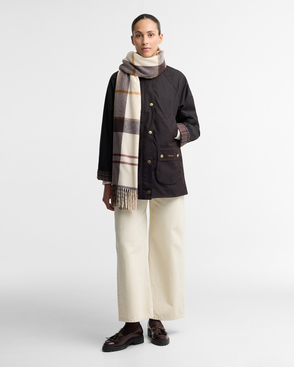 Barbour Harriet Womens Tartan Scarf