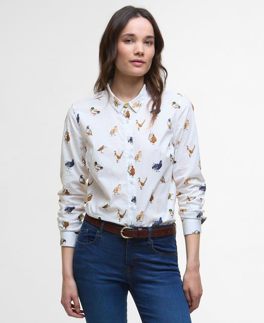 Barbour Brambles Shirt - Bird Print