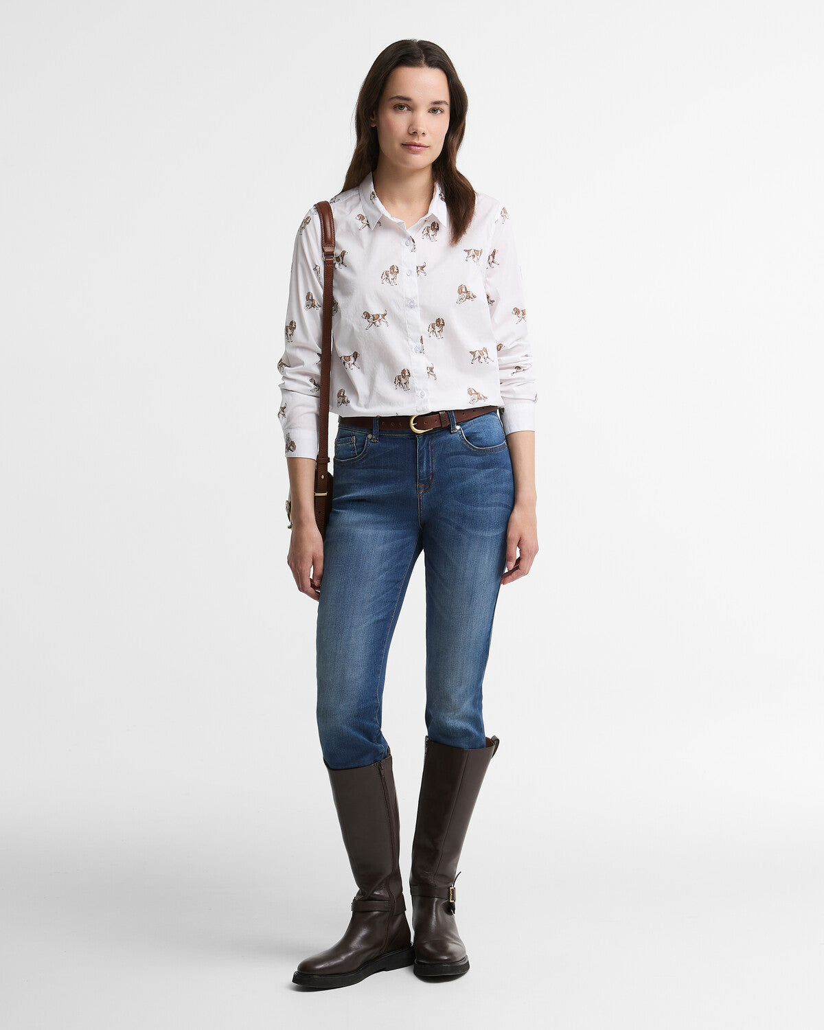 Barbour Brambles Women's Fitted Cotton Shirt
