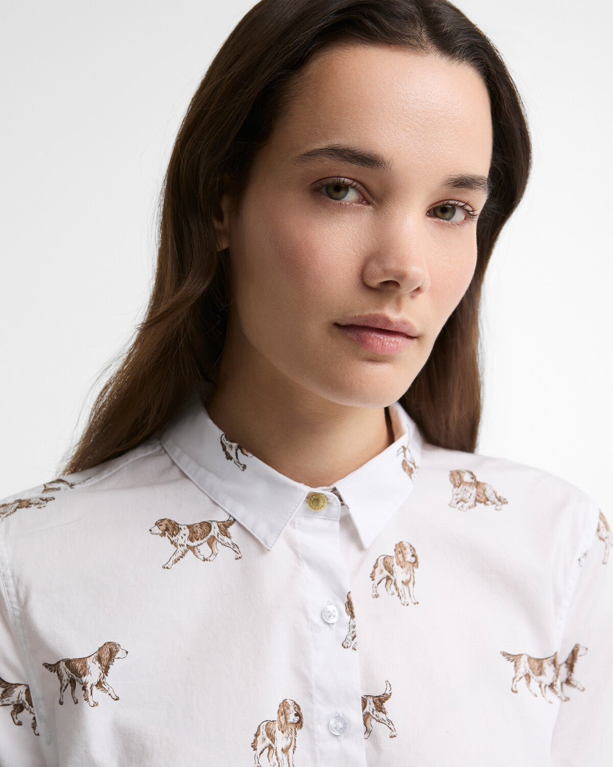 Barbour Brambles Women's Fitted Cotton Shirt