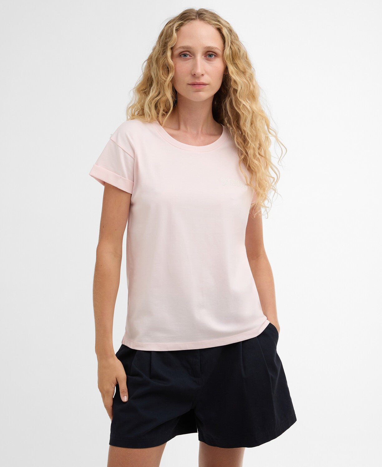 Barbour Bede T-Shirt in Pink