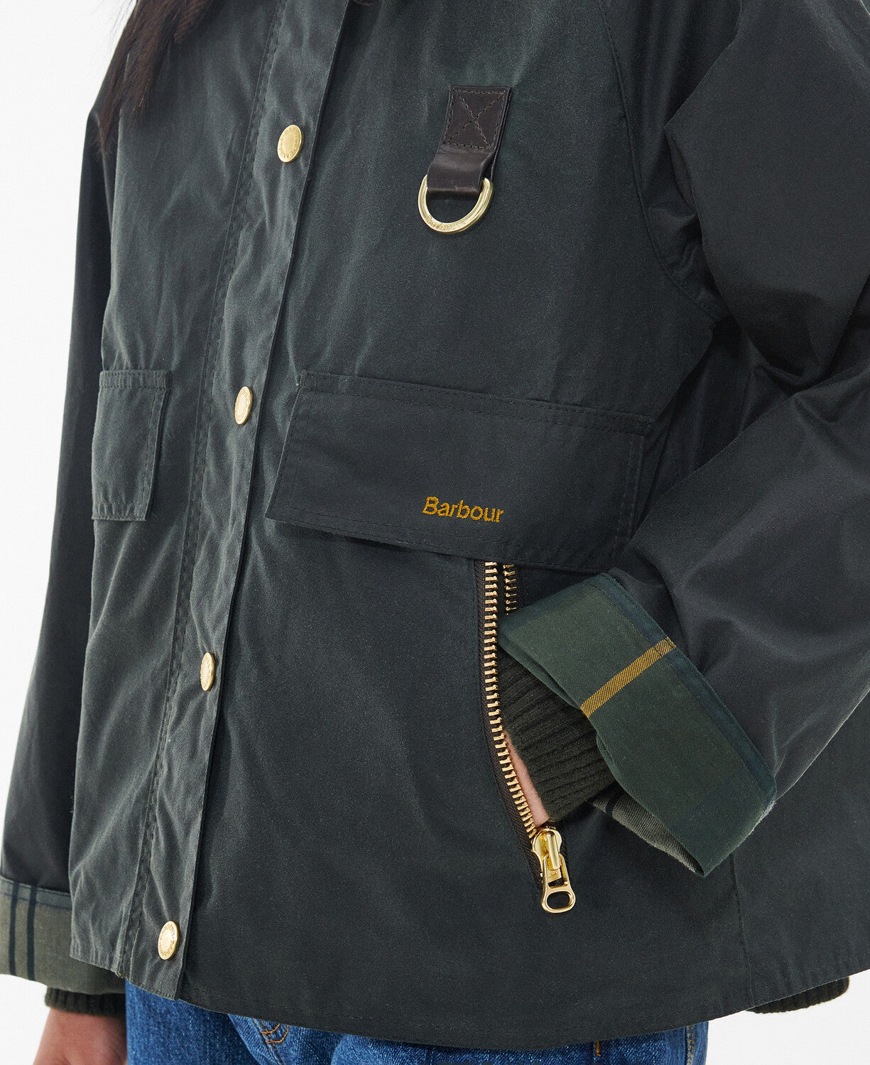 Barbour　catton wax jacket Barbour Catton Wax Sage Green Jacket – Balardi