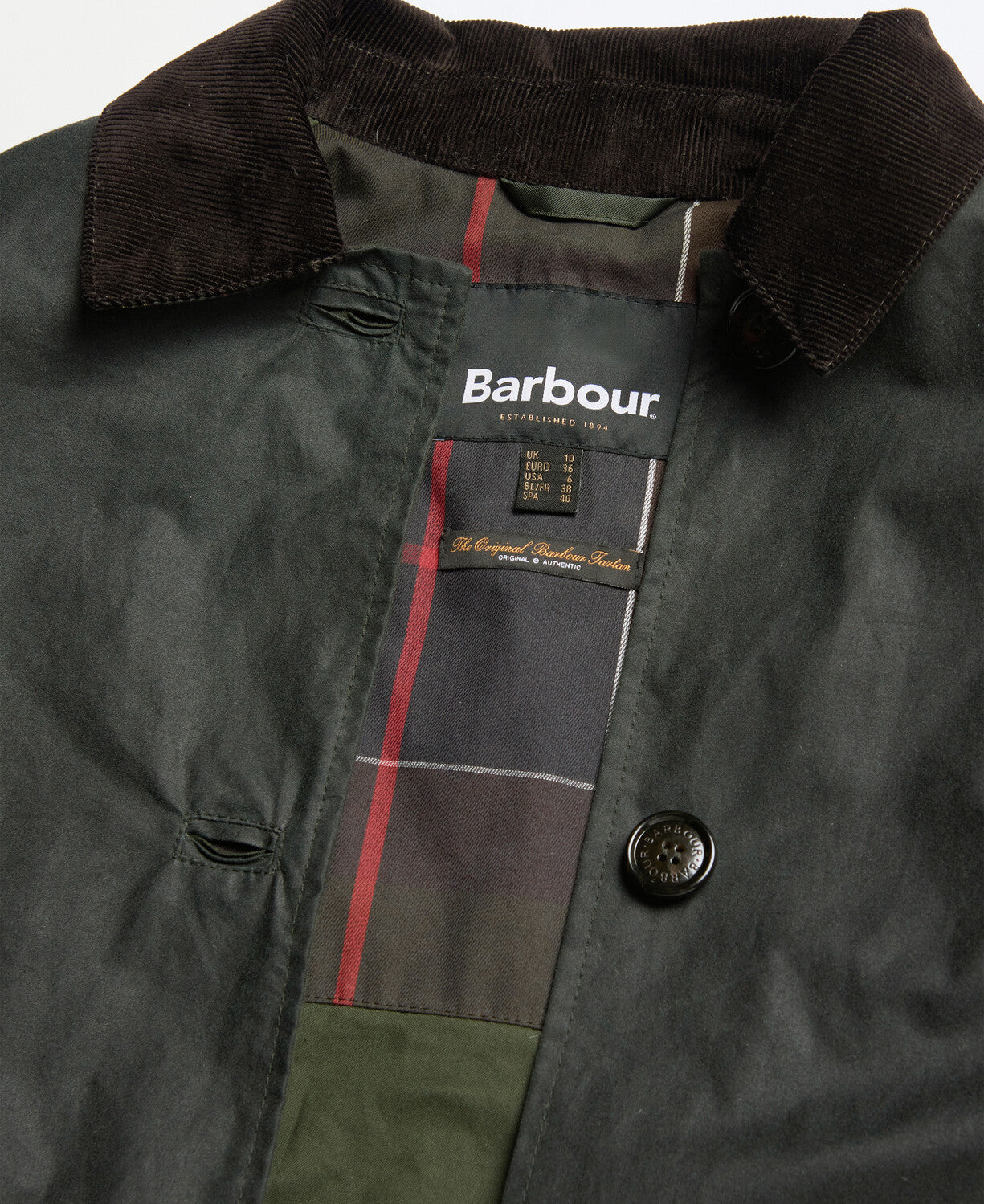 Barbour Newholm Waxed Jacket