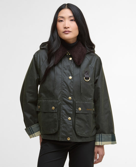 Barbour Reighton Waxed Jacket - Fern/Ancient