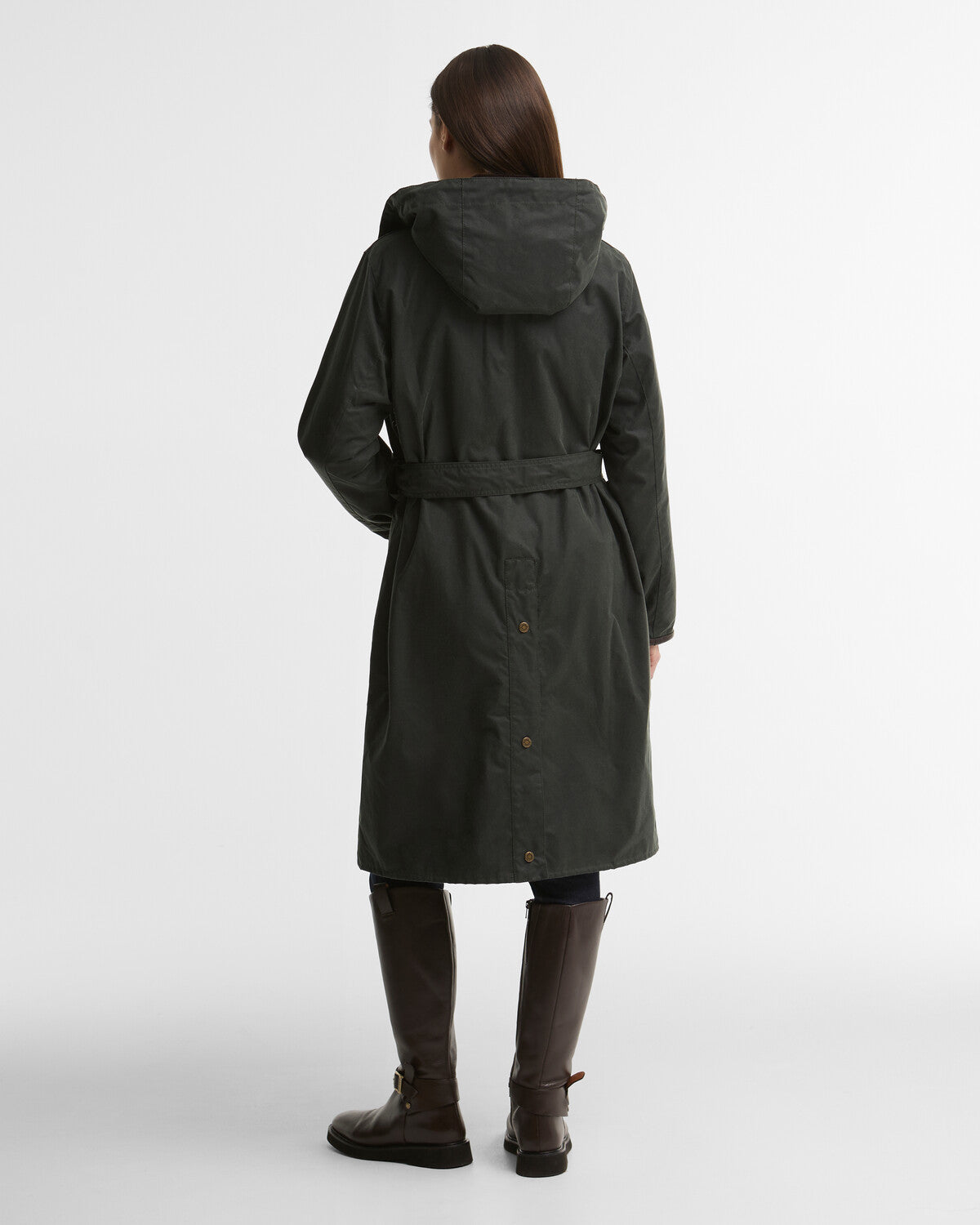 Barbour Antoinette Women's Longline Waxed Jacket