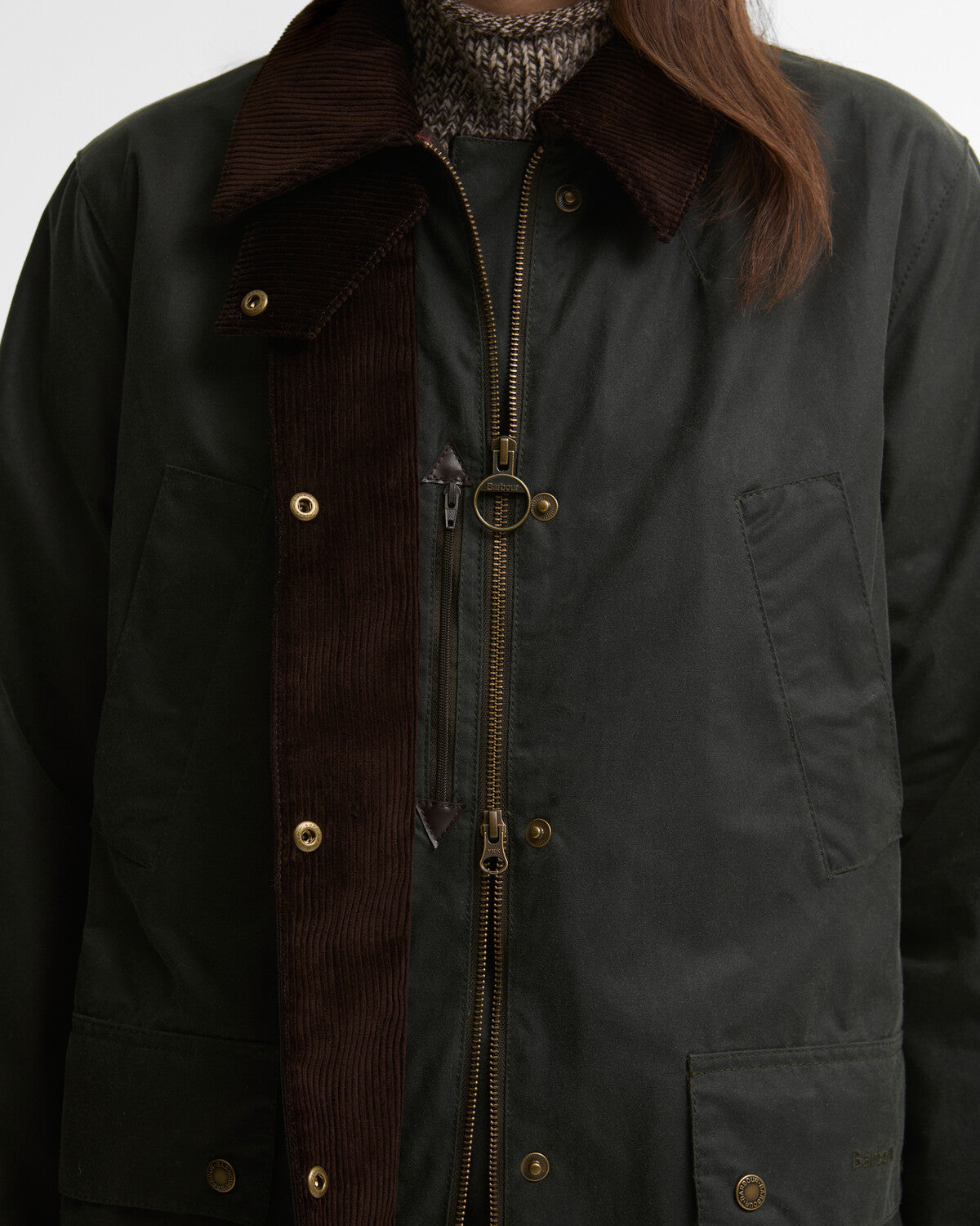 Barbour Antoinette Women's Longline Waxed Jacket