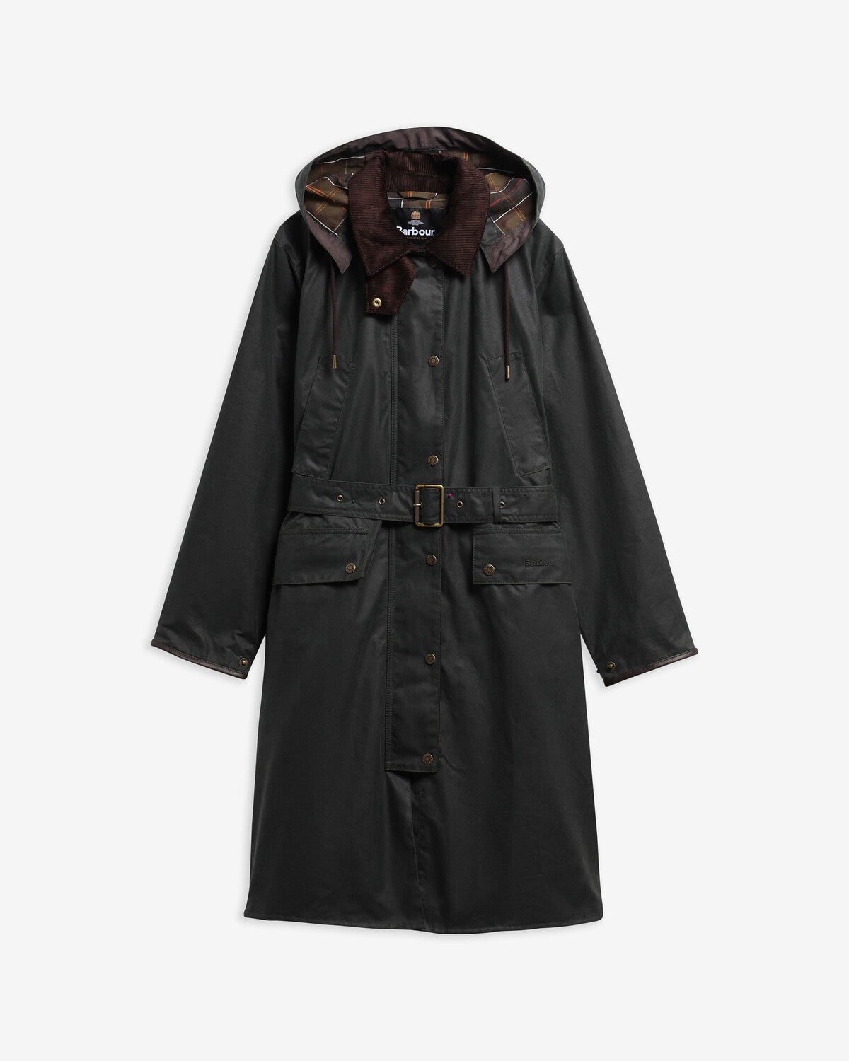Barbour Antoinette Women's Longline Waxed Jacket