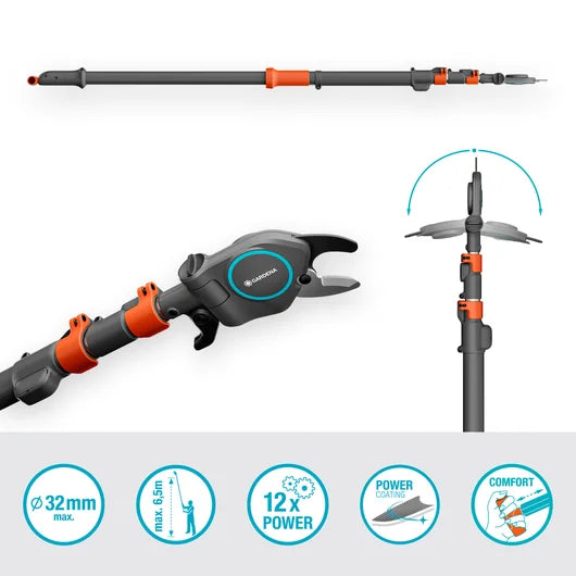 Gardena - Starcut Pro L Extending Pruning Lopper 175cm - 4m long max cutting dia 32mm