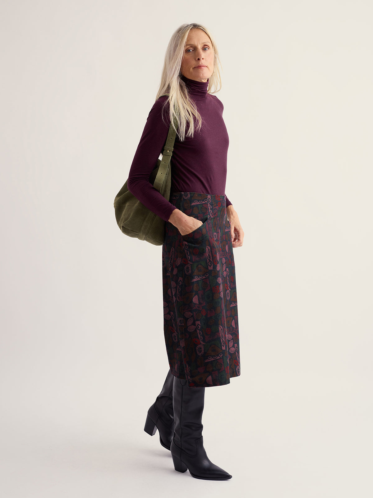 Seasalt Landing Roll Neck Top