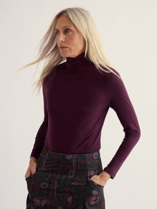 Seasalt Landing Roll Neck Top