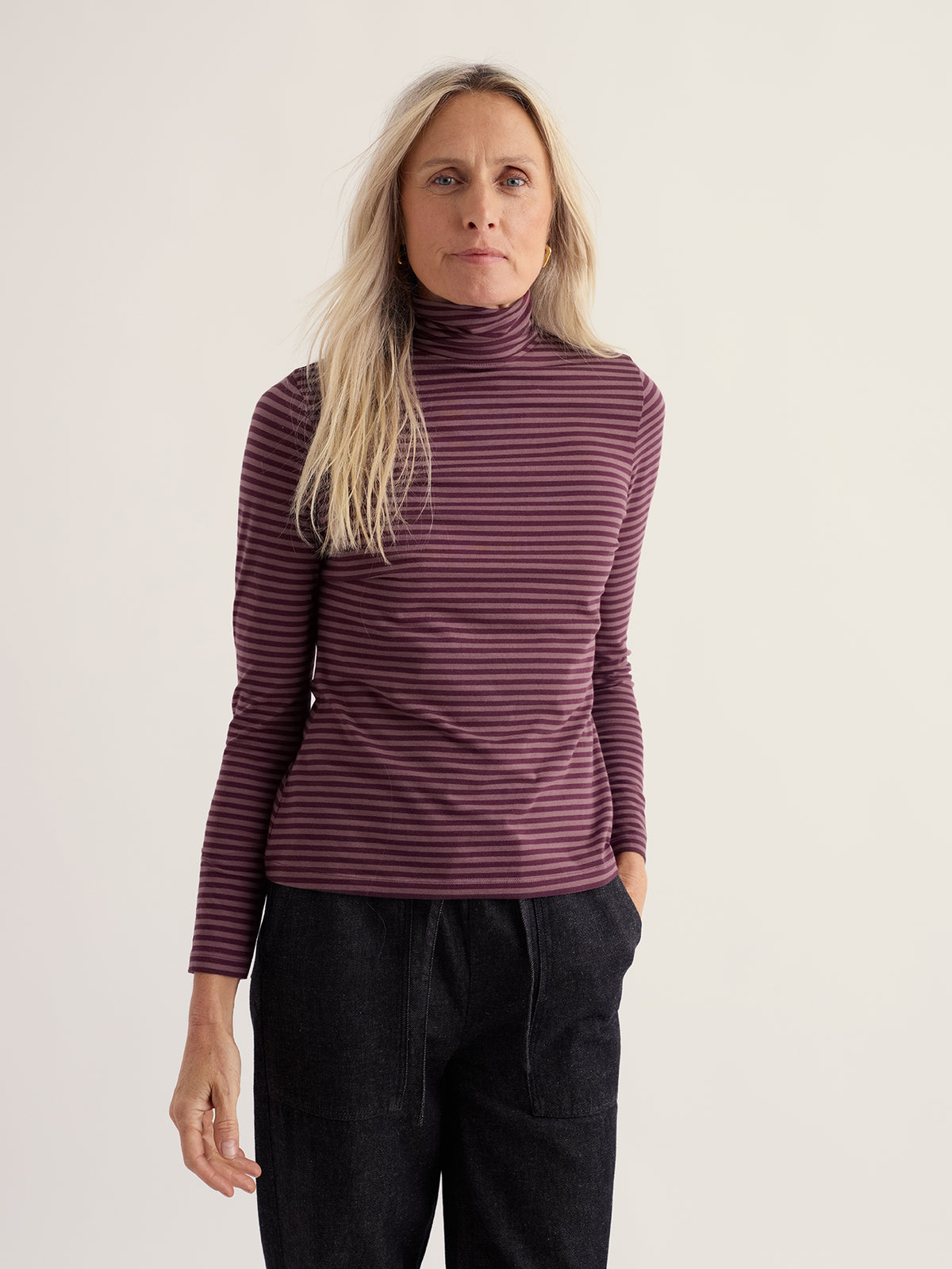 Seasalt Landing Roll Neck Top