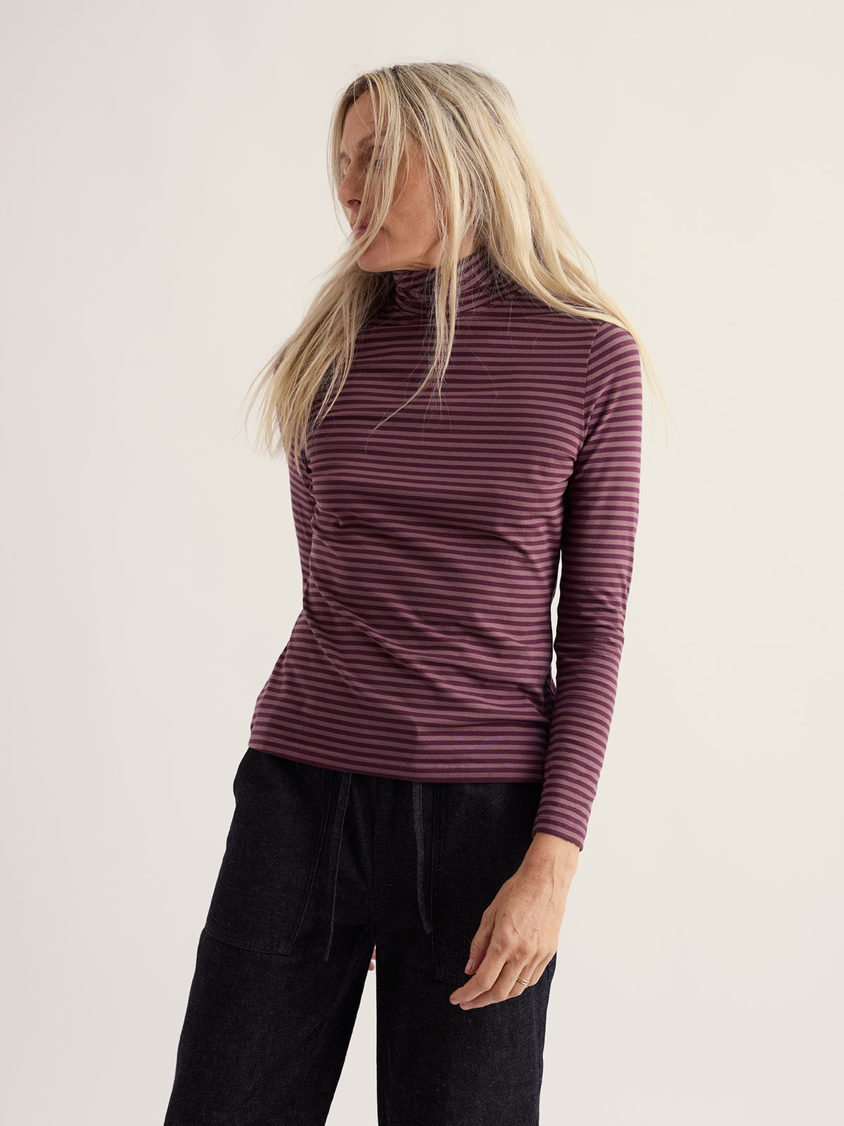 Seasalt Landing Roll Neck Top