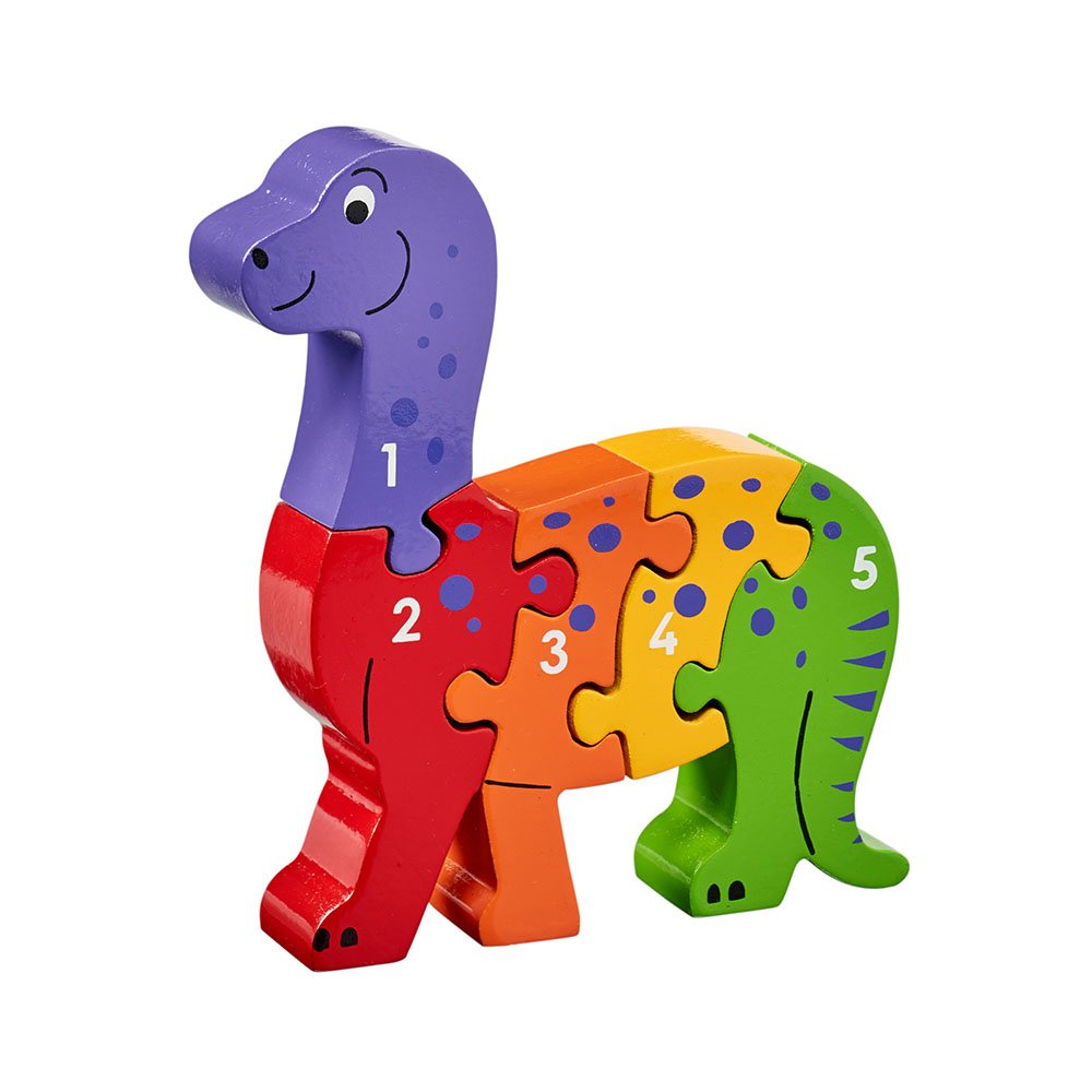 Lanka Kade Wooden Dinosaur 1-5 Jigsaw Puzzle