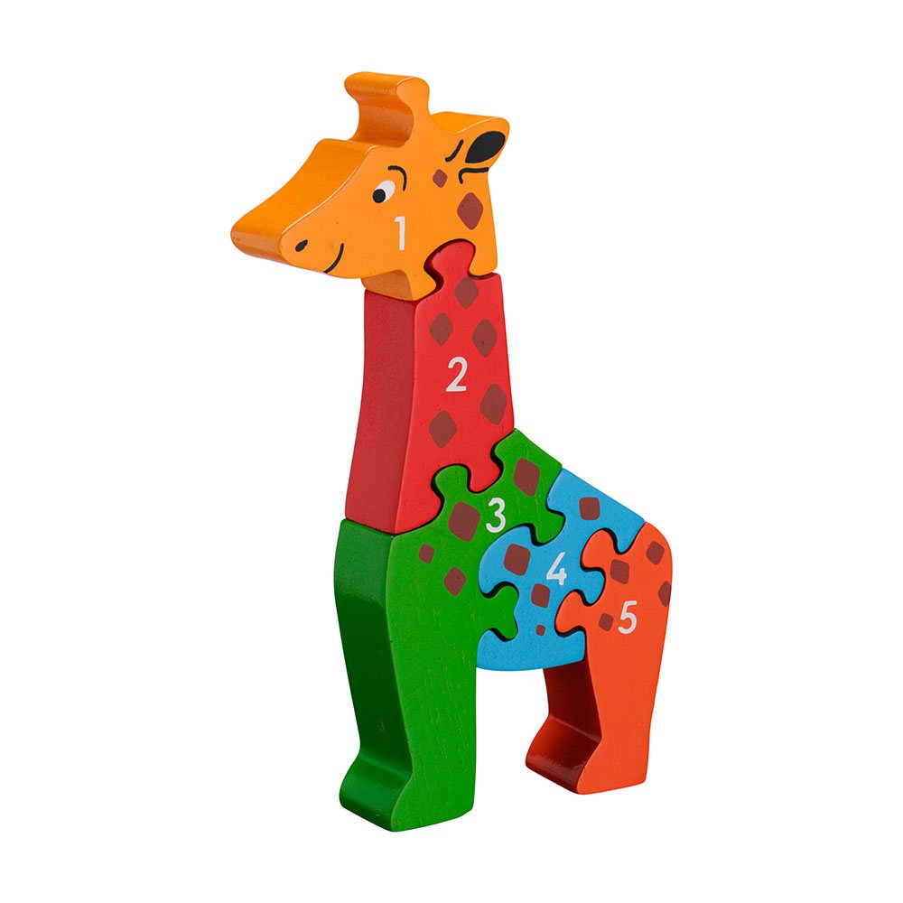 Lanka Kade Wooden Giraffe 1-5 Jigsaw Puzzle
