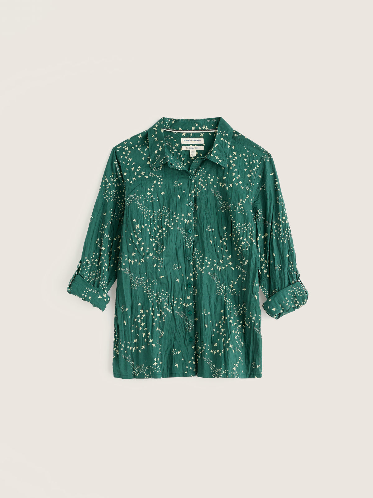 Seasalt Womens Larissa Organic Cotton Crinkle Shirt