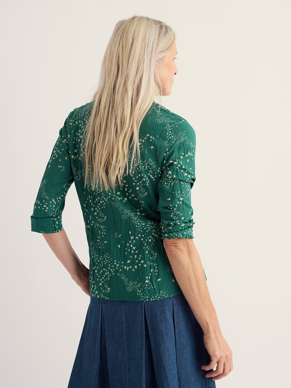 Seasalt Womens Larissa Organic Cotton Crinkle Shirt