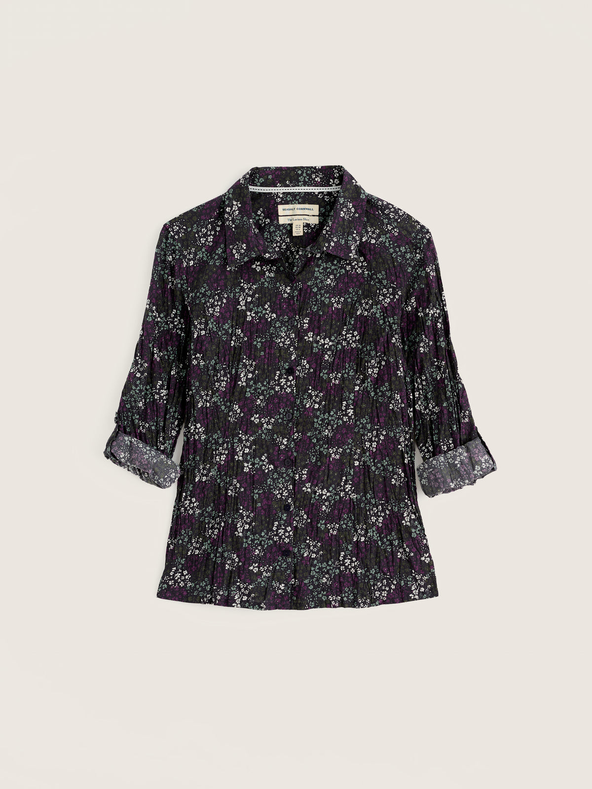 Seasalt Womens Larissa Organic Cotton Crinkle Shirt
