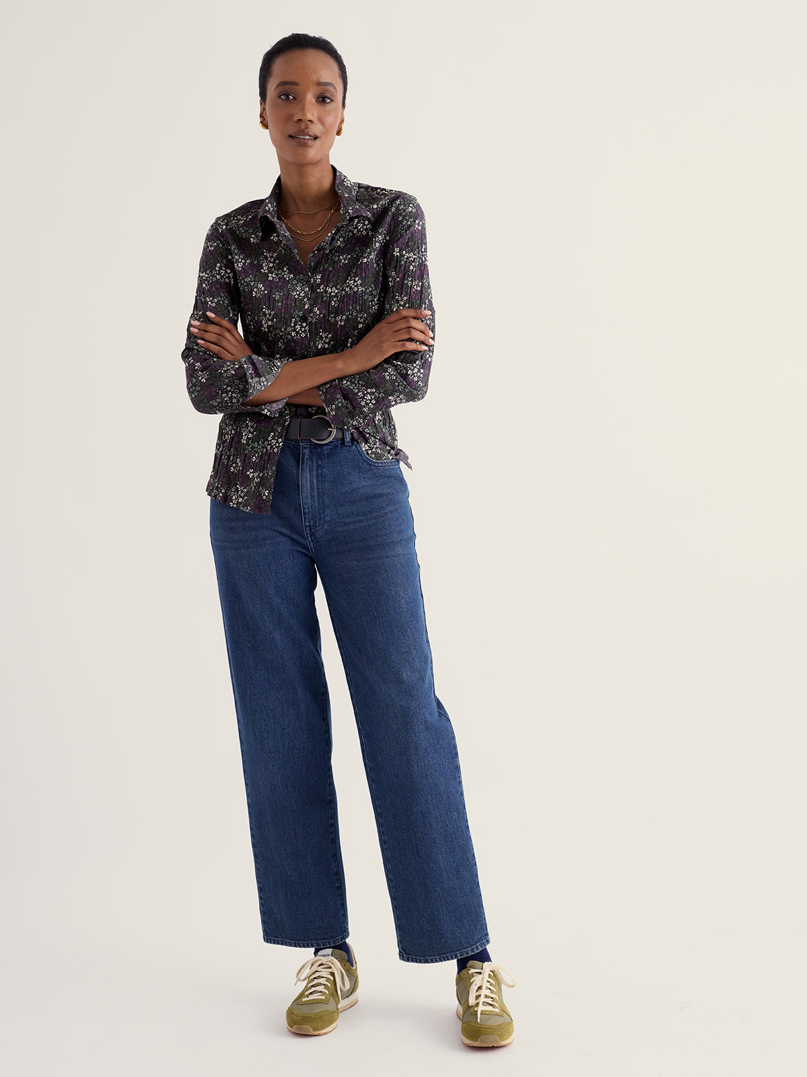 Seasalt Womens Larissa Organic Cotton Crinkle Shirt