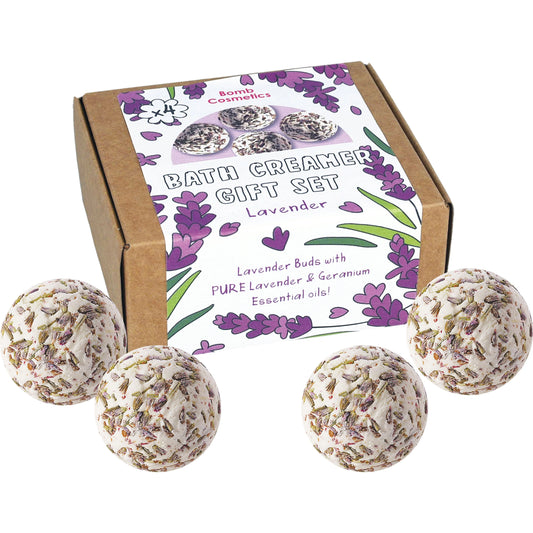 Bomb Cosmetics Lavender Bath Creamer Gift Pack