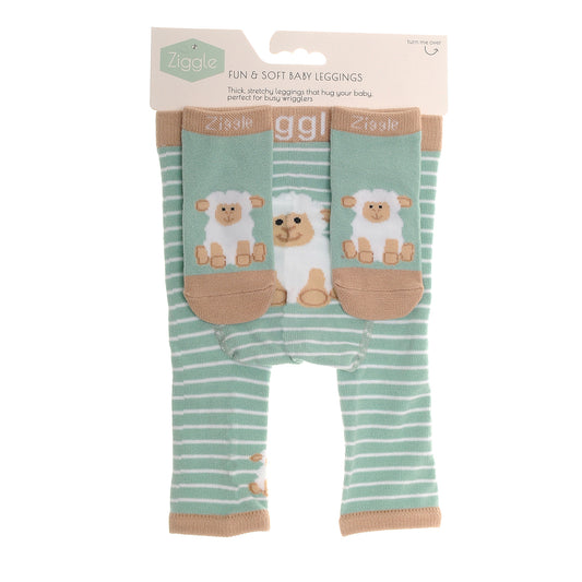 Ziggle - Sheep Leggings 0-6 m