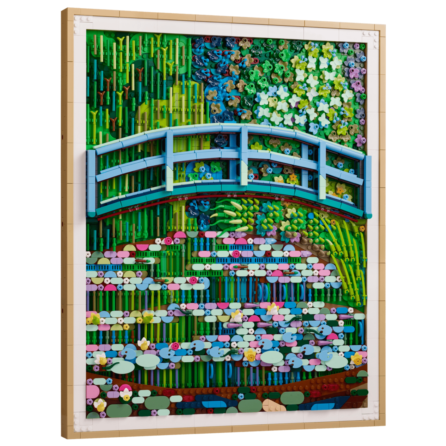 Lego ART Claude Monet Bridge over a Pond of Water Lilies 31220