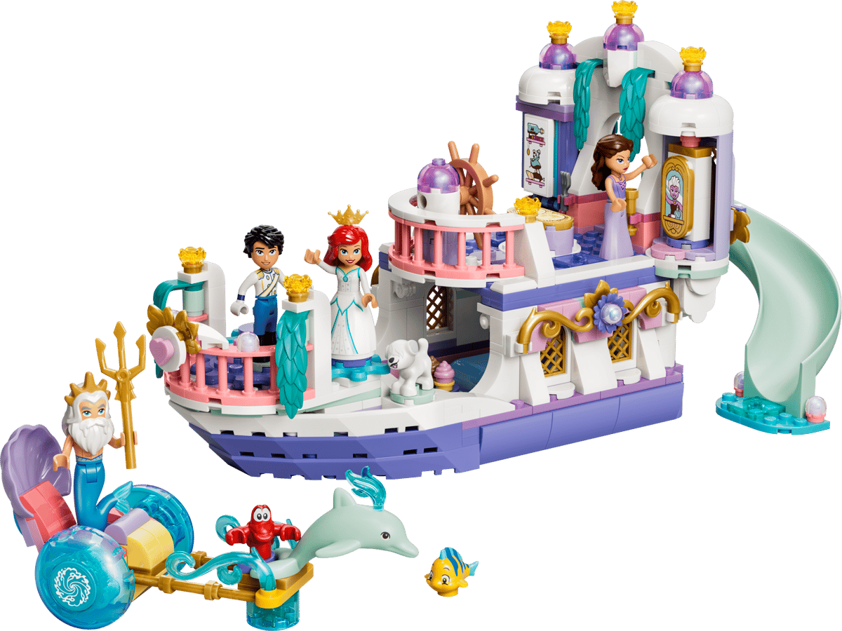 Lego Ariel's Royal Wedding Boat 43299