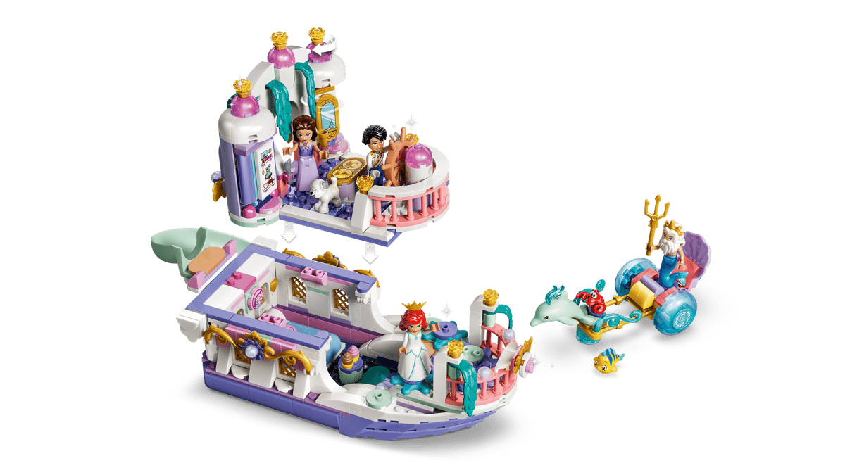 Lego Ariel's Royal Wedding Boat 43299