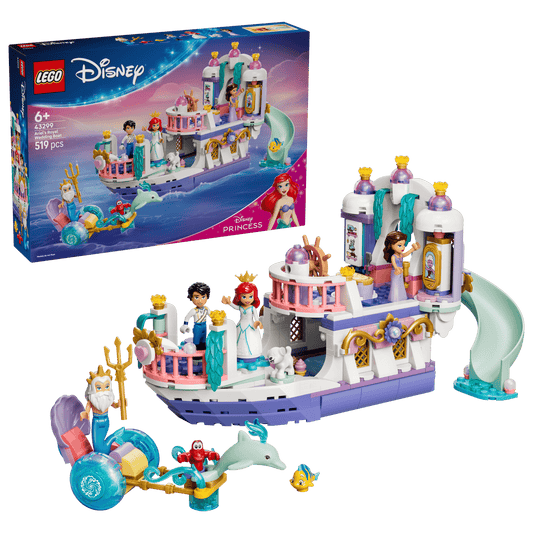 Lego Ariel's Royal Wedding Boat 43299