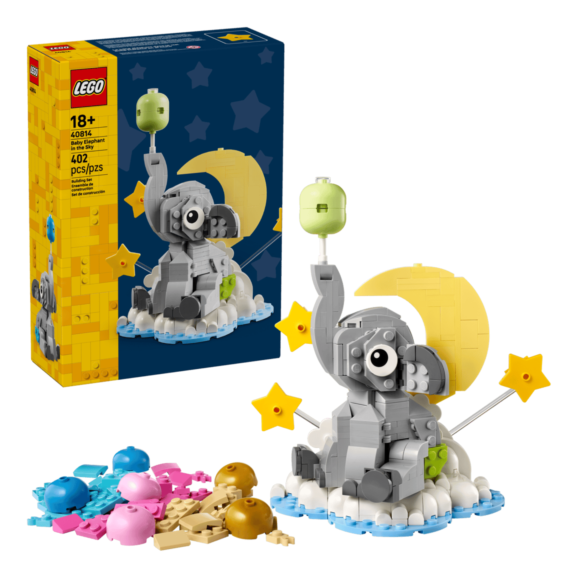 Lego Baby Elephant in the Sky 40814