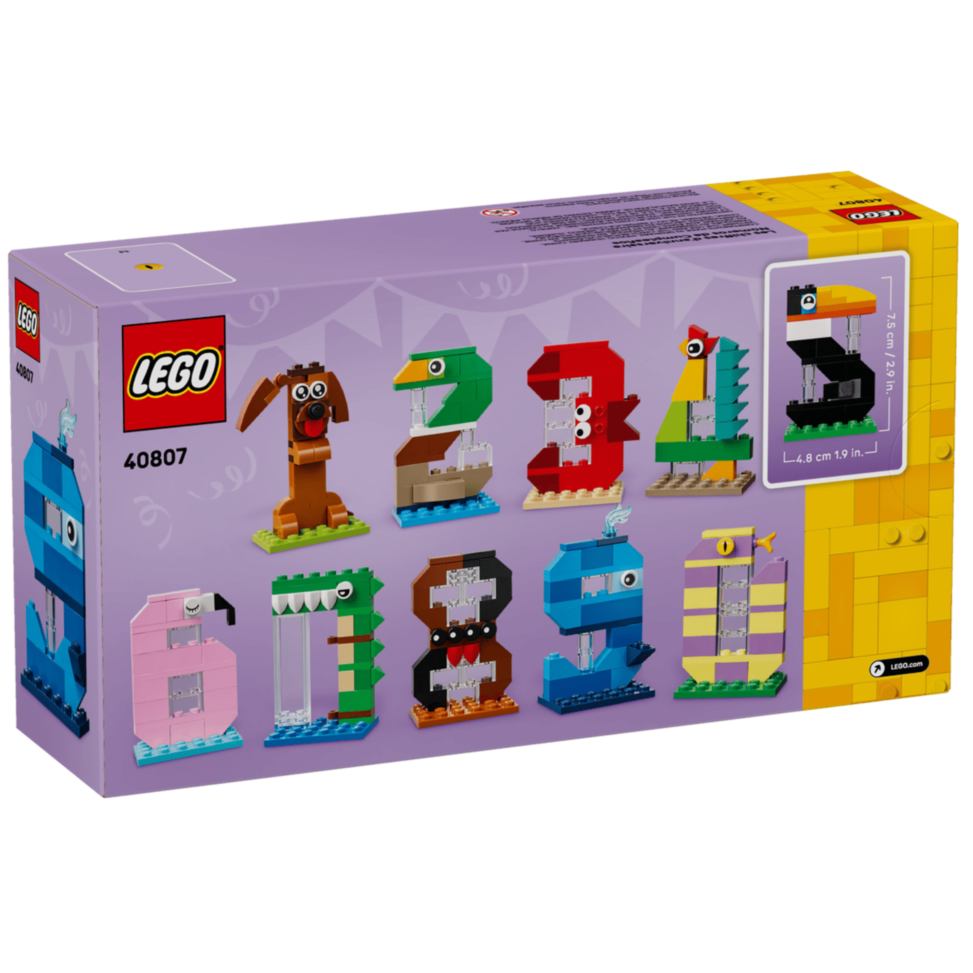 Lego Birthday Numbers 40807