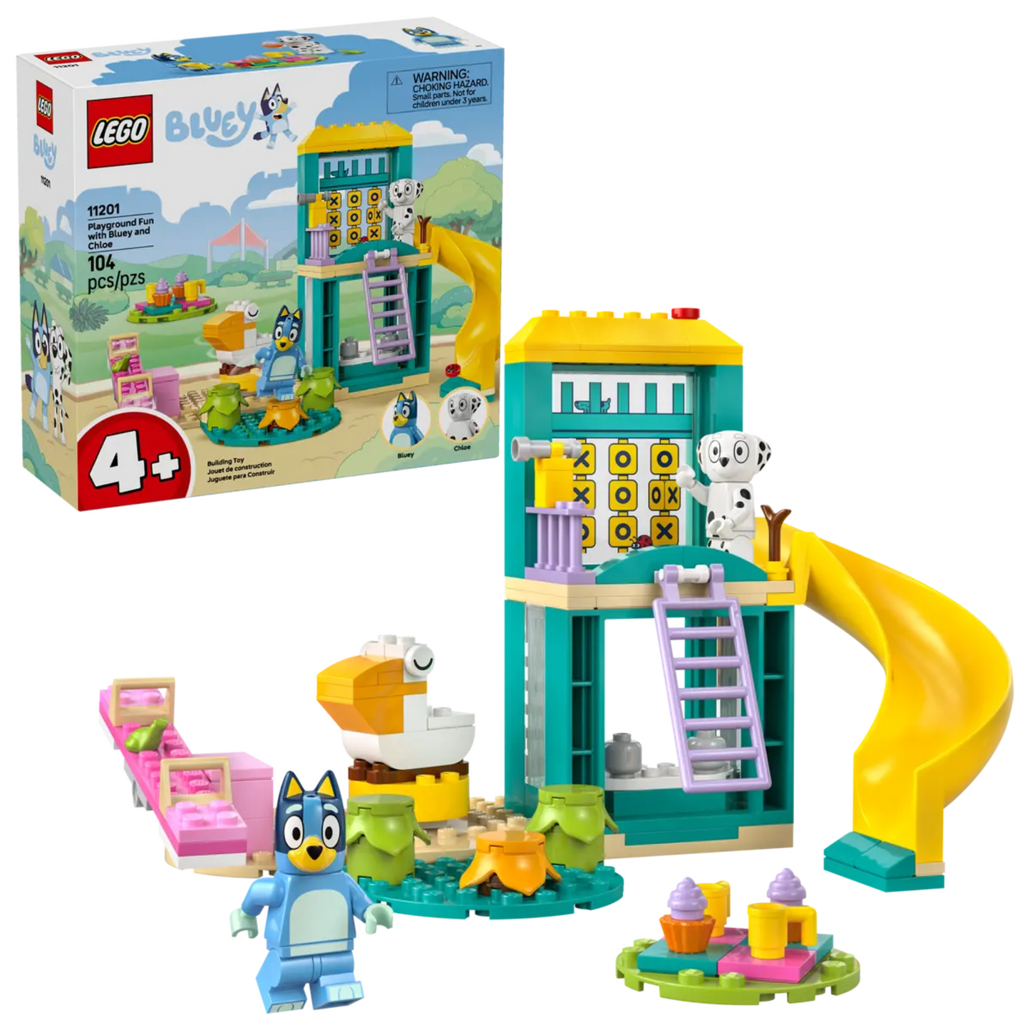 Lego Bluey Playground Fun with Bluey and Chloe 11201