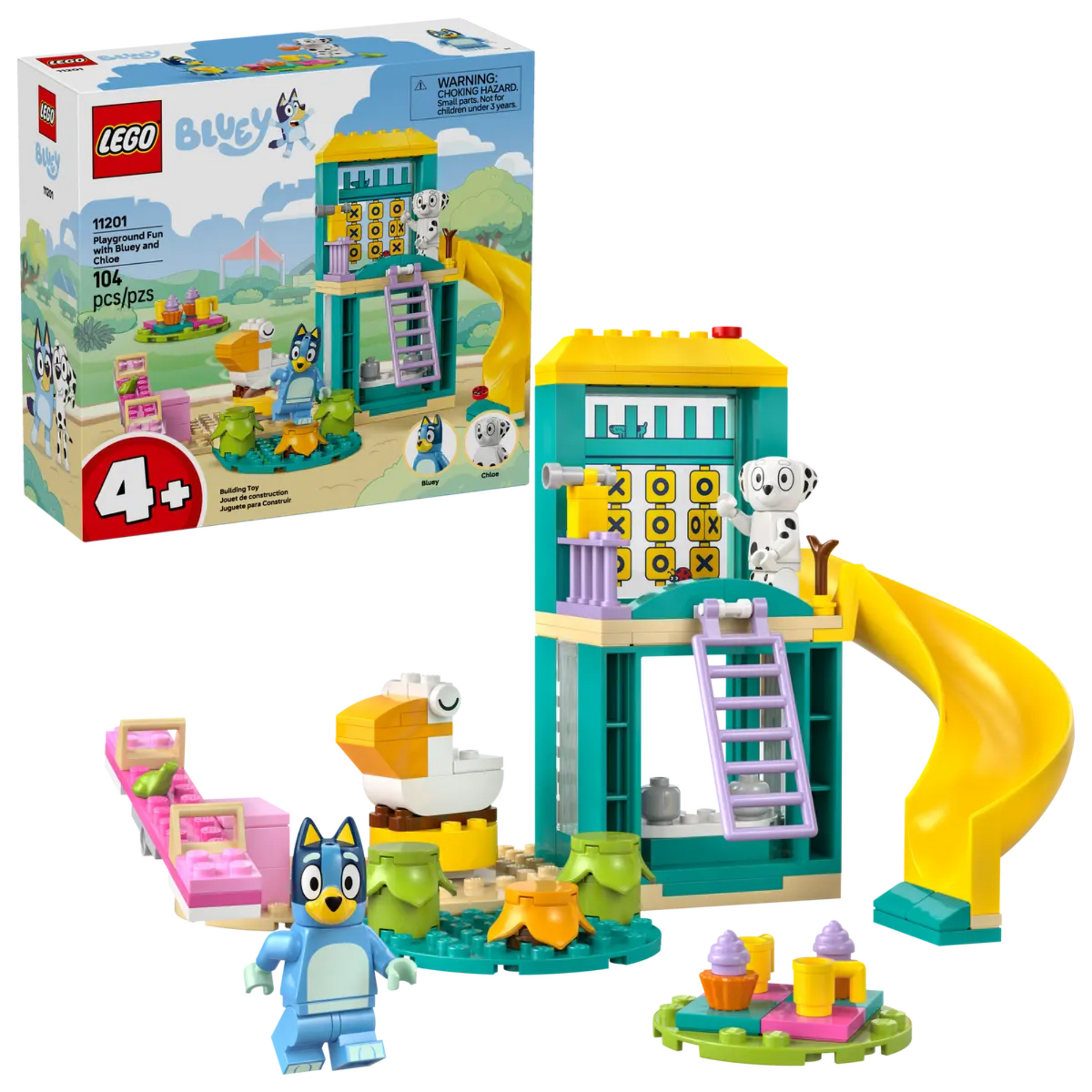 Lego Bluey Playground Fun with Bluey and Chloe 11201