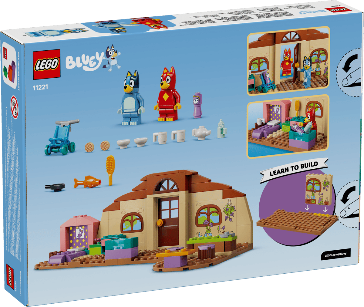 Lego Bluey School with Rusty and Bluey 11221