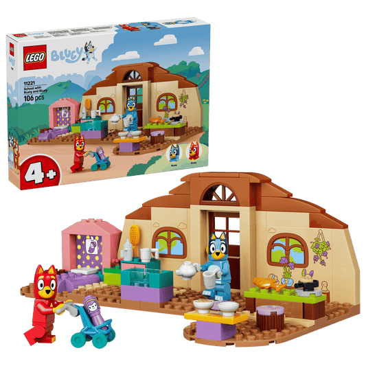 Lego Bluey School with Rusty and Bluey 11221