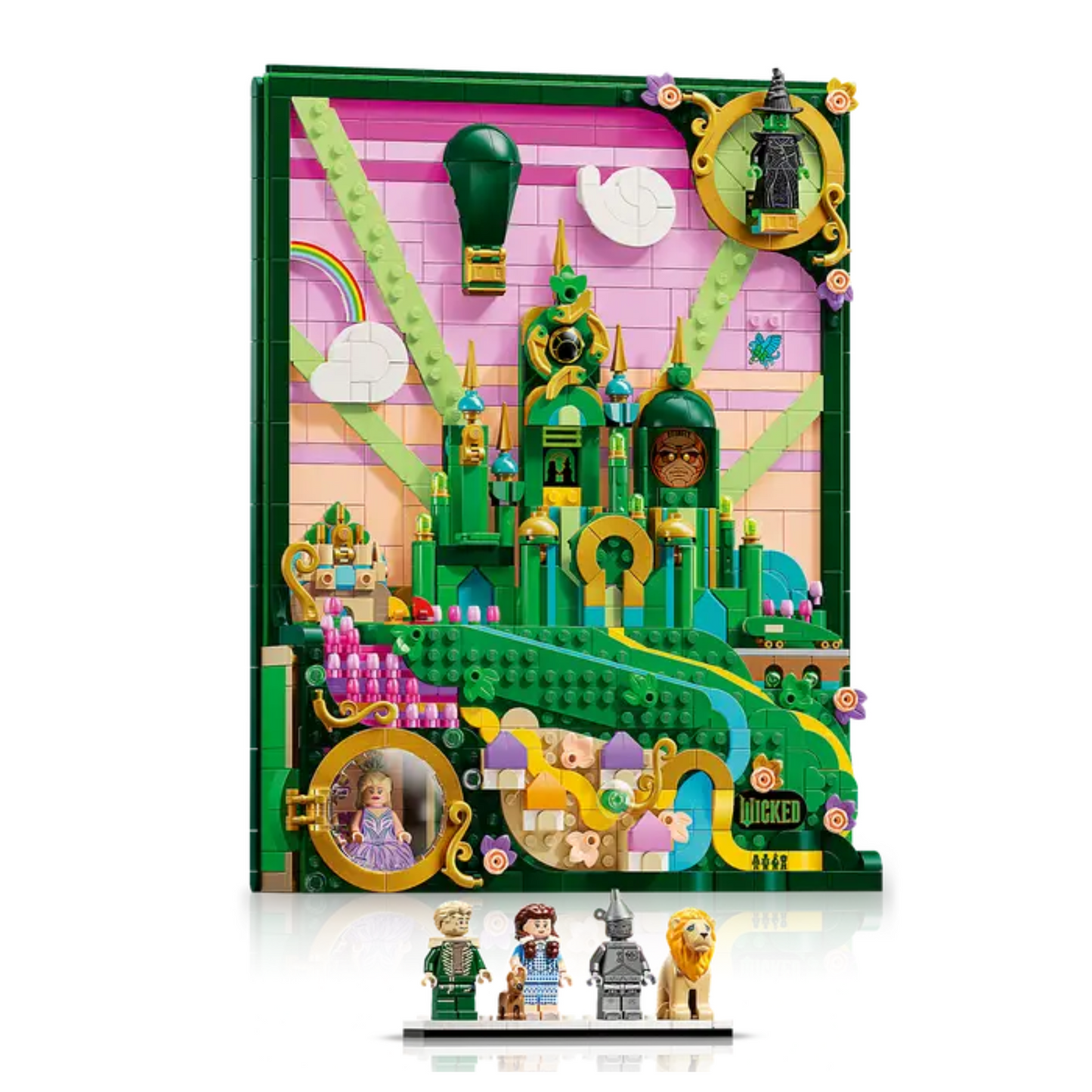 Lego Christmas Emerald City Wall Art 75685