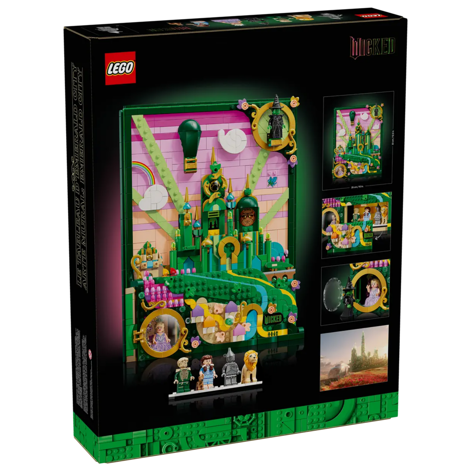Lego Christmas Emerald City Wall Art 75685