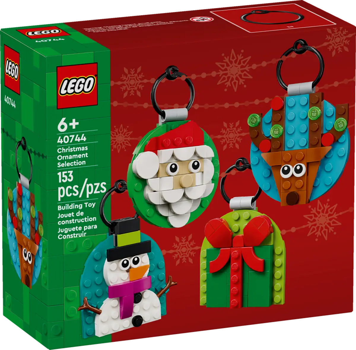 Lego Christmas Ornament Selection 40744