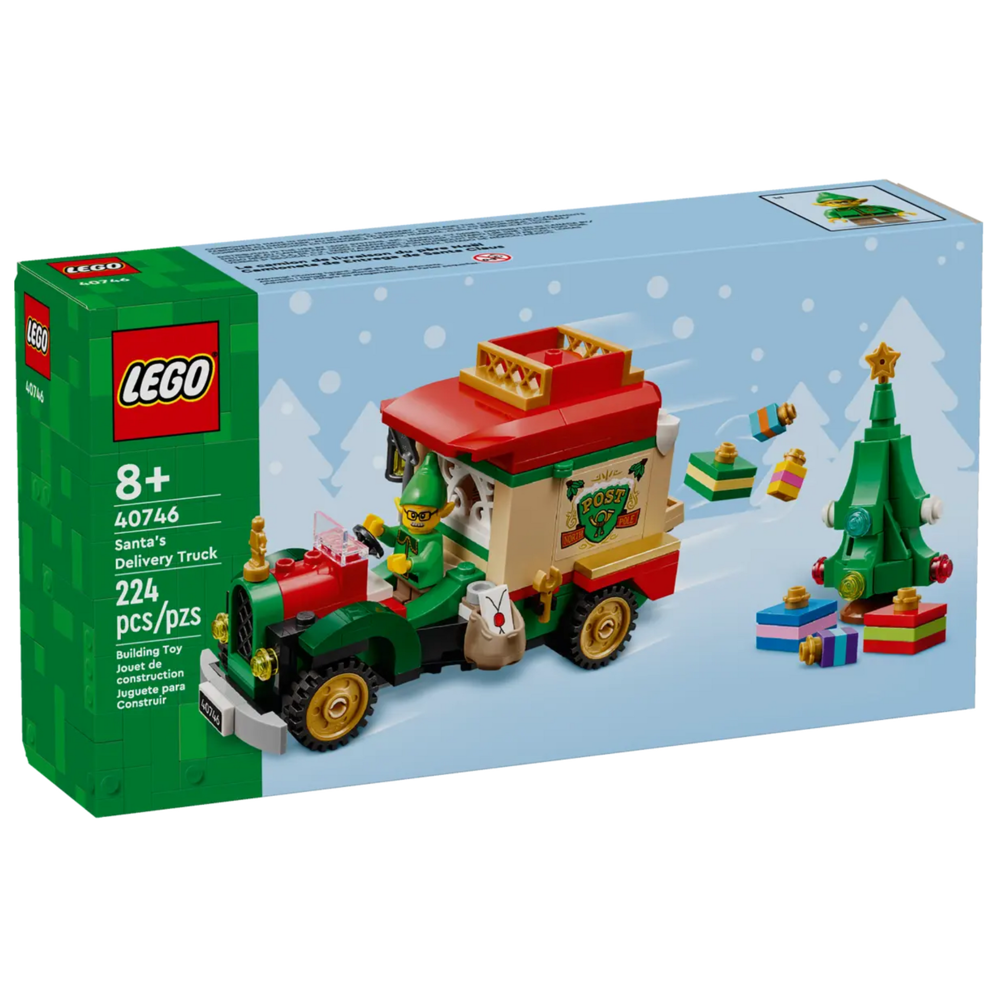 Lego Christmas Santa's Delivery Truck 40746
