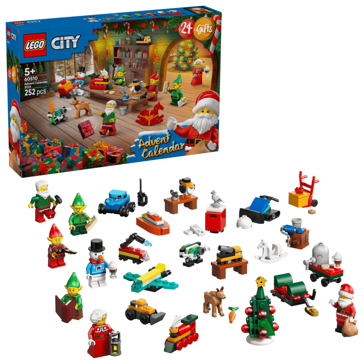 Lego City 2026 Advent Calendar 60510