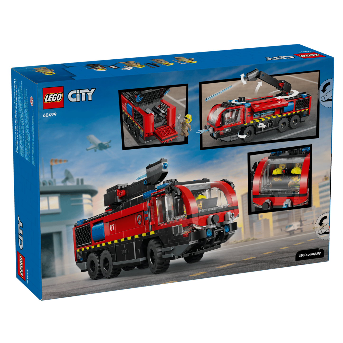 Lego City Airport Fire Truck 60499