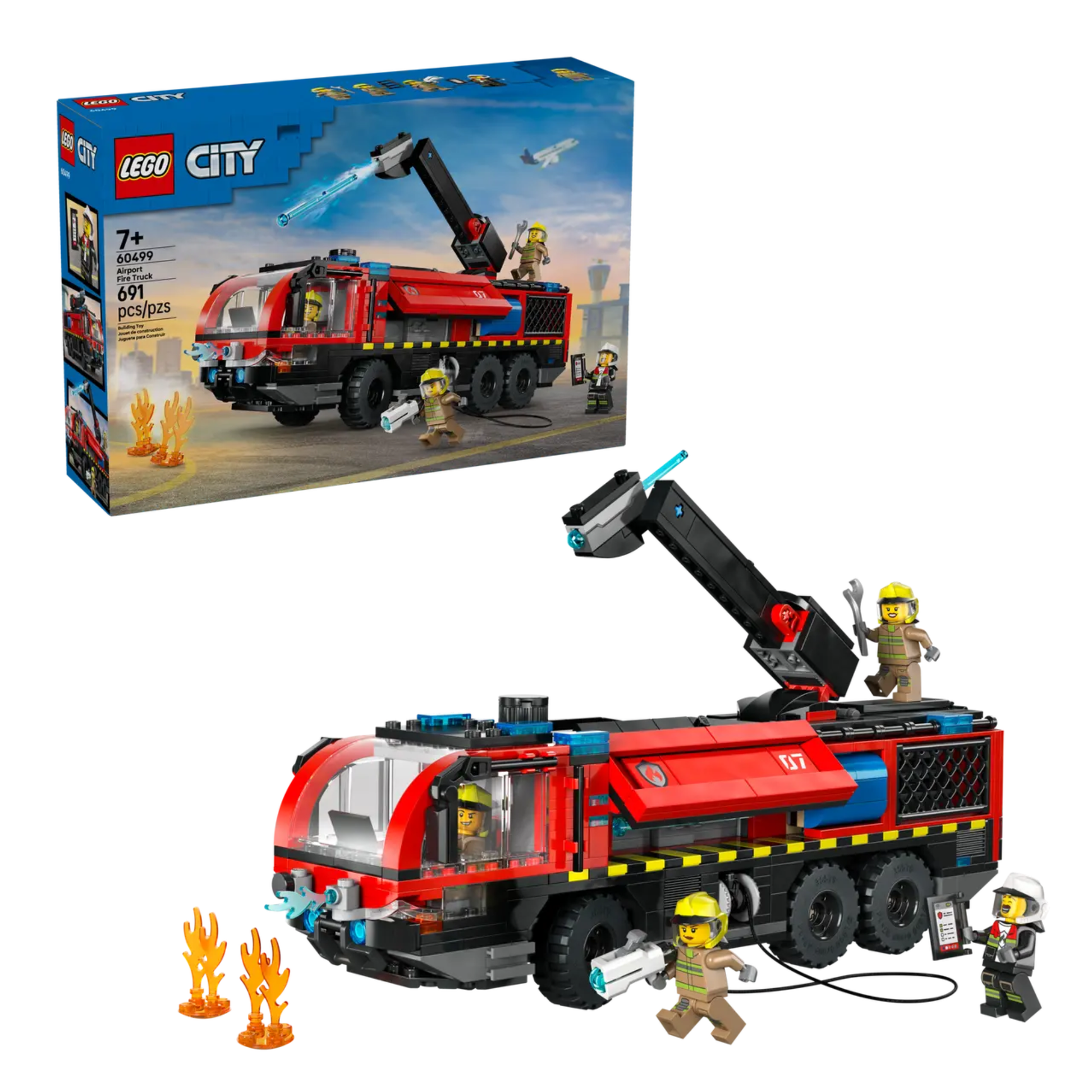 Lego City Airport Fire Truck 60499