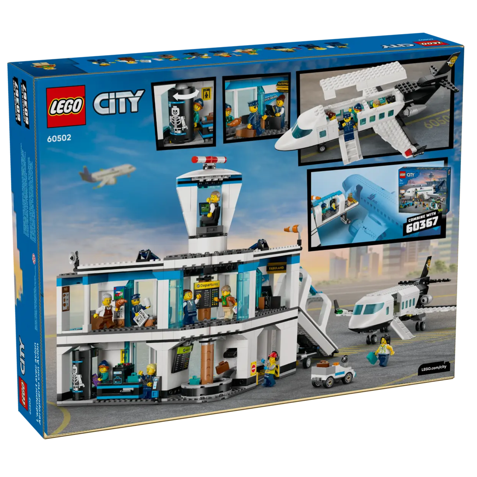 Lego City Airport with Airplane 60502