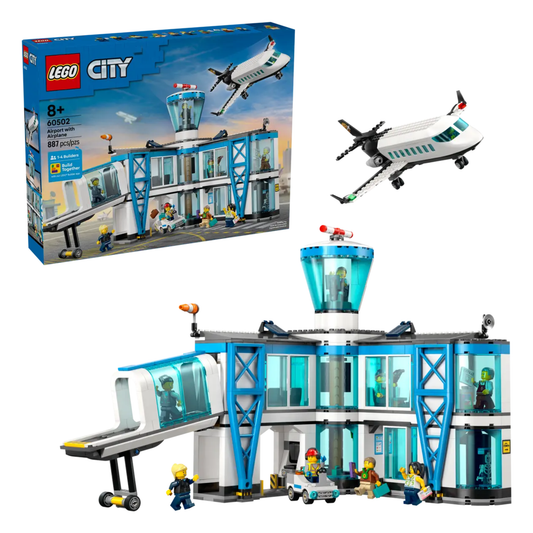 Lego City Airport with Airplane 60502