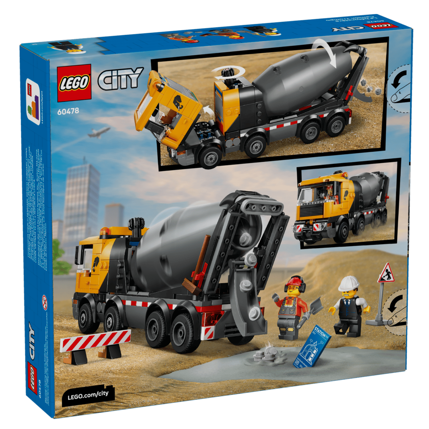 Lego City Cement Mixer 60478