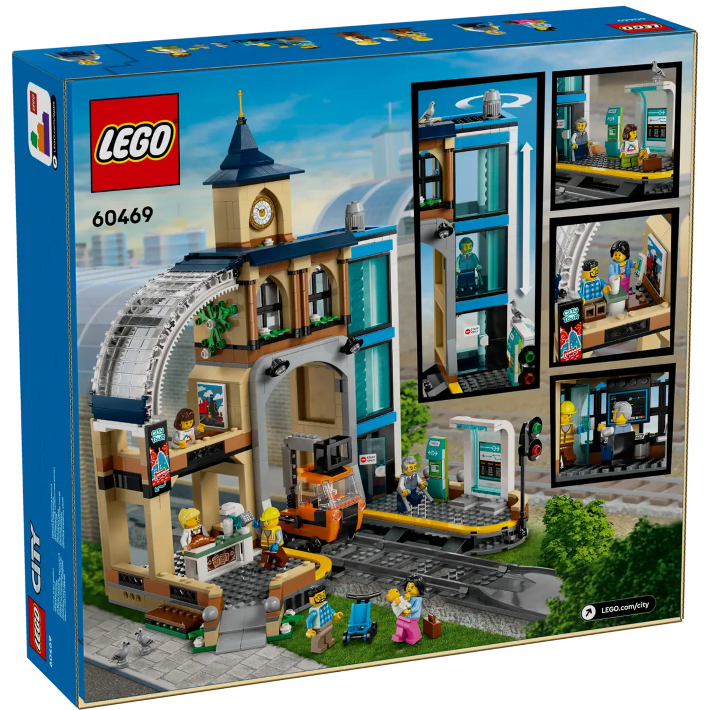 Lego City Central Train Station 60469