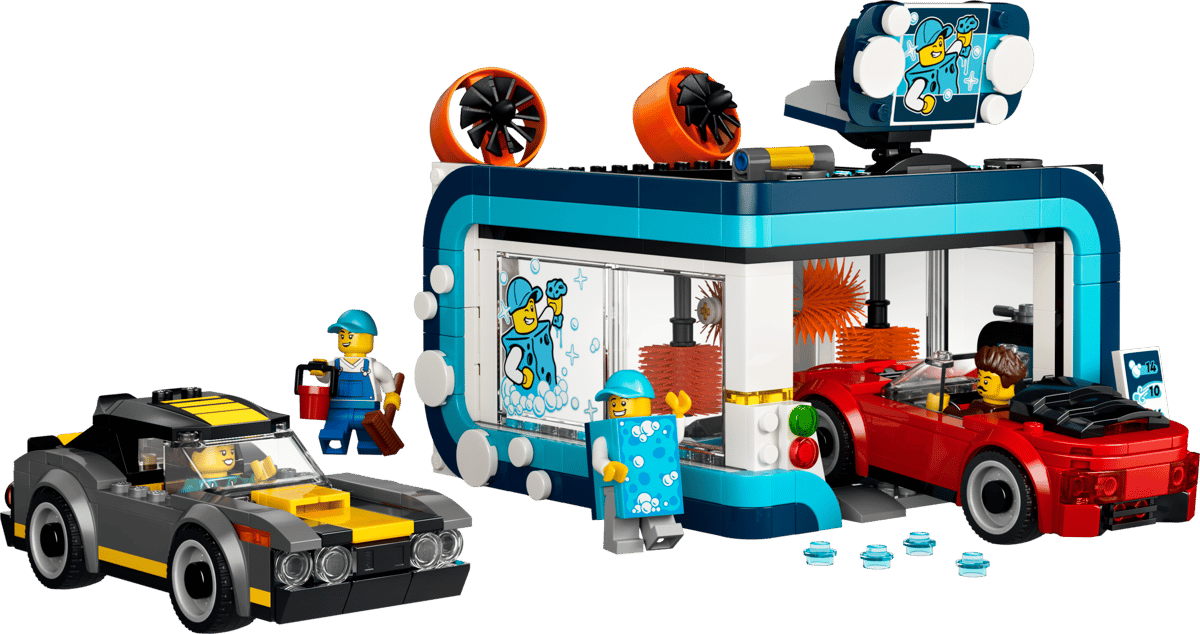 Lego City Drive-Through Car Wash 60497