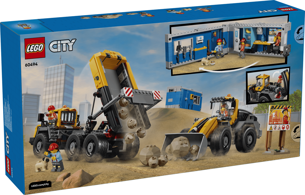 Lego City Dump Truck & Front End Loader 60494