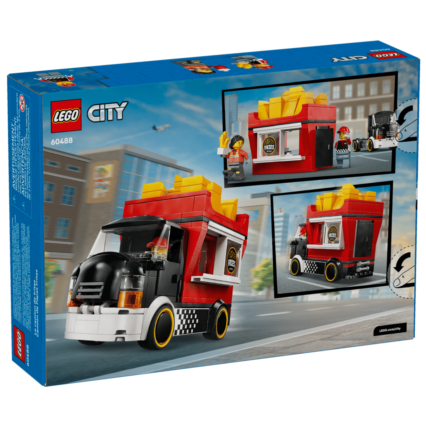 Lego City Fries Food Truck 60488