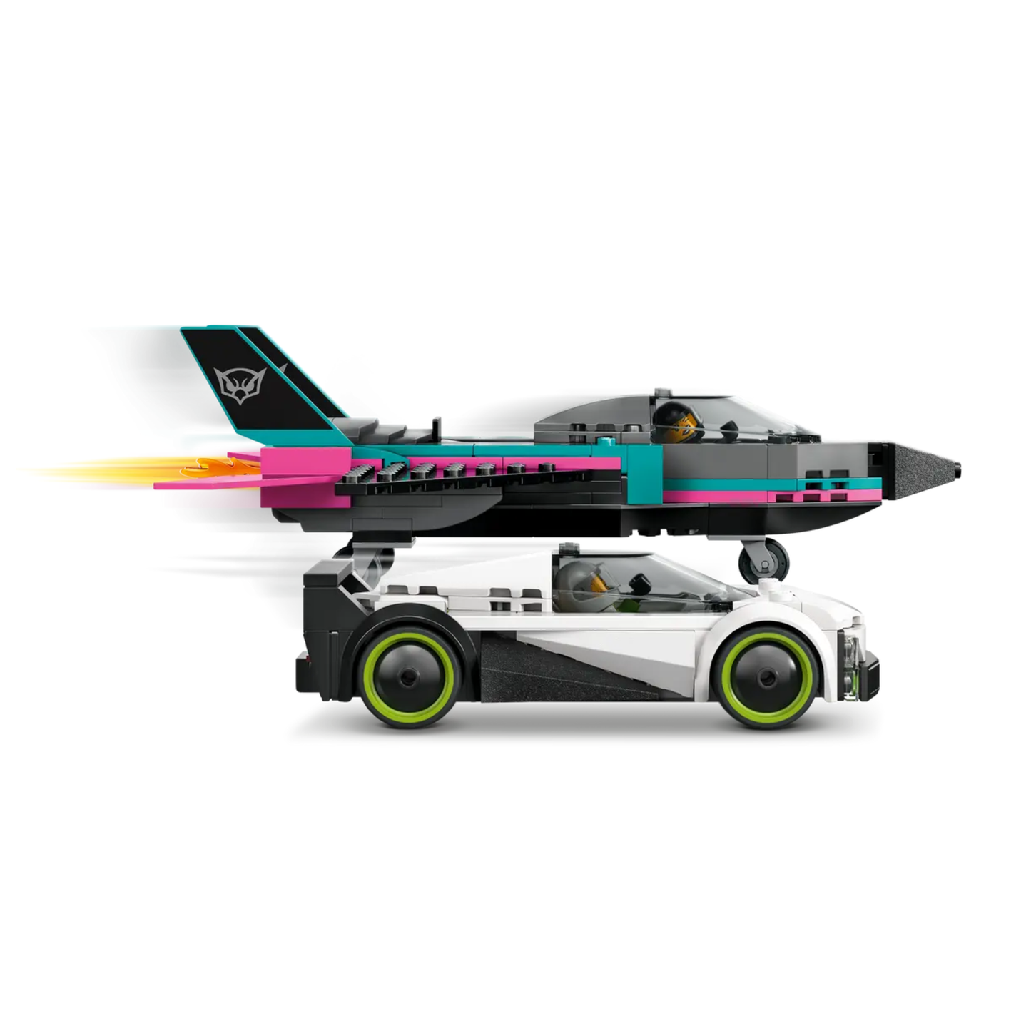 Lego City Jet vs. Car 60489