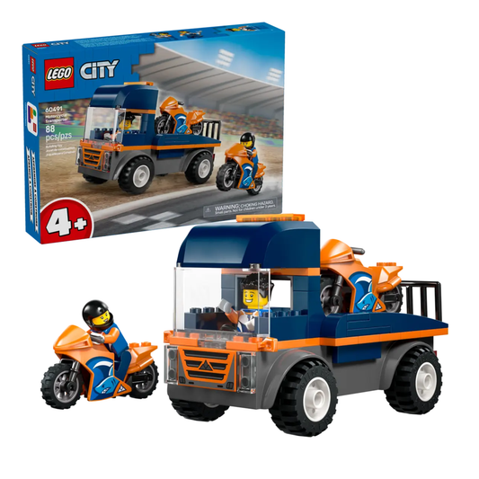 Lego City Motorcycle Transporter 60491